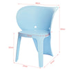 SoBuy KMB12-Bx2 Set de 2 Silla Infantil con diseño de Elefante Azul