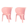 SoBuy KMB12-PX2 Set de 2 Silla Infantil con diseño de Elefante