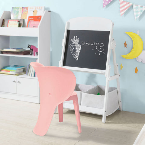 SoBuy KMB12-PX2 Set de 2 Silla Infantil con diseño de Elefante
