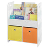 SoBuy KMB27-W Librería Infantil con cestas Blanco 58 x 27 x 76 cm
