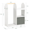 SoBuy KMB40-W Mueble Organizador para Juguetes y Ropa