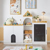 SoBuy KMB43-W Librería infantil con pizarra