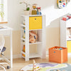SoBuy KMB48-W Librería infantil con 2 Cestas y 2 Estantes