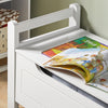 SoBuy KMB59-W Organizador de Juguetes 89 x 38 x 43 cm