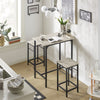 SoBuy OGT10-HG Mesa Alta de Bar y Taburetes X2