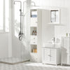SoBuy STR10-W Armario de Baño con 2 Puertas y 2 cajones