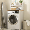 SoBuy BZR224-WN Mueble Lavadora con Barandilla Anticaída 66x60x127 cm Blanco