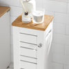 SoBuy BZR85-W Porta Papel Higiênico Banheiro Branco 20 x 18 x 75 cm