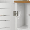 SoBuy BZR85-W Porta Papel Higiênico Banheiro Branco 20 x 18 x 75 cm
