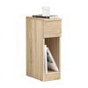 Mesa de cabeceira SoBuy FBT111-N com 1 gaveta de madeira