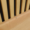 SoBuy FHK40-N Estantería de Pared Flotante de Roble con 2 Estantes y 3 Ganchos Natural 120x19x120 cm