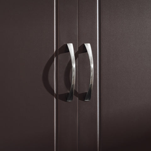 SoBuy FRG231-BR Armario de Pared con 2 Puertas Marrón
