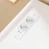 SoBuy FSB09-E-W Aparador de Cocina para microondas con Enchufes 4 en 1