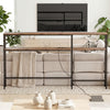 SoBuy FSB105-E-N Mesa Consola Estrecha 20 cm con USB y 2 Tomas Entrada