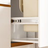SoBuy FSB111-WN Mueble Auxiliar de Cocina Blanco y Madera Roble 80x38x90 cm