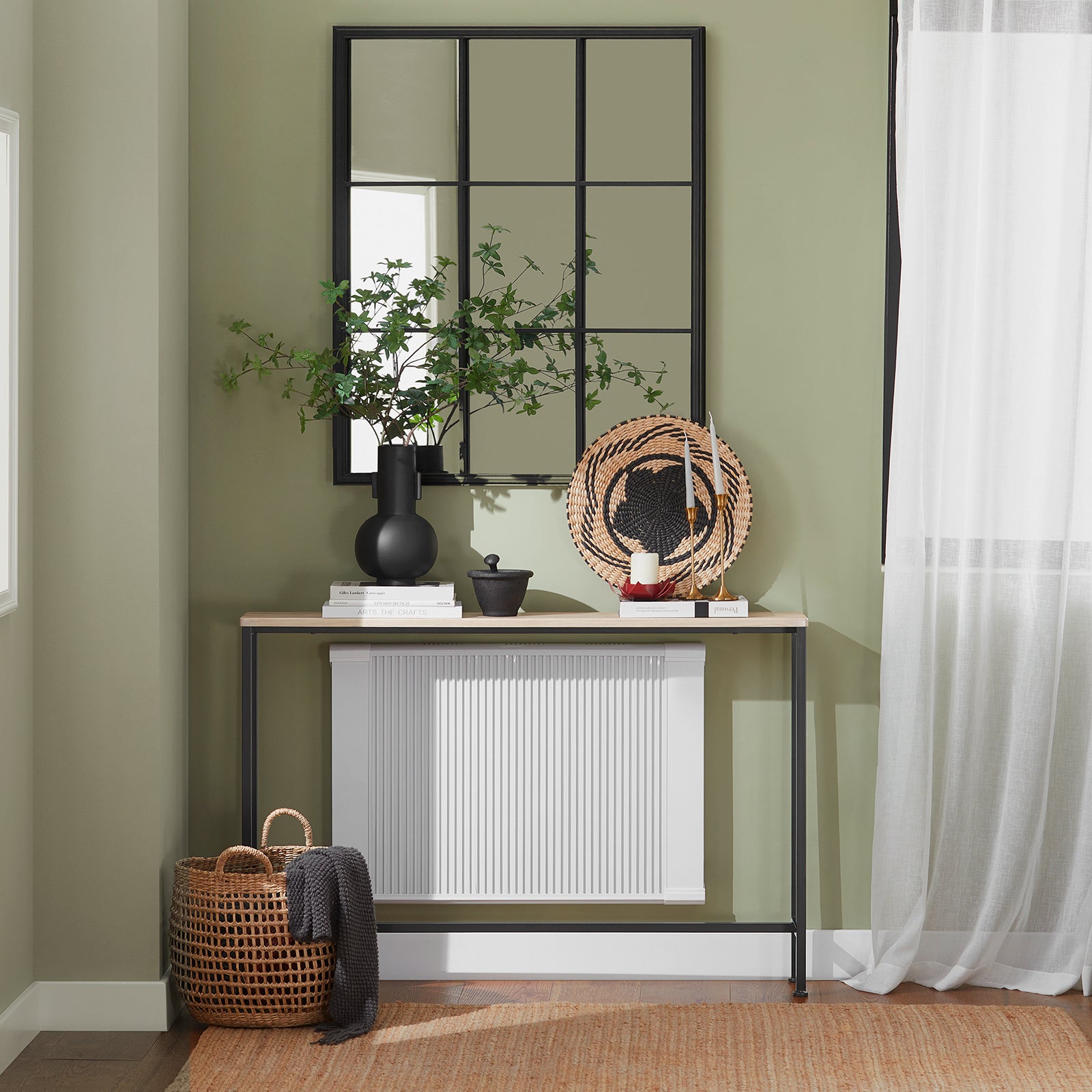 Consolle In Acrilico Trasparente - Tavolo Stretto 100x20x80 Cm Per Ingresso O Dietro Divano - Foto 10