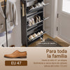 SoBuy FSR151-H-E-SCH Zapatero Recibidor con Luz LED Sensor y 19 cm de Fondo