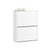 SoBuy FSR165-K-W Zapatero con 2 solapas Blanco 61 x 26 x 81 cm