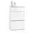 Preventa-SoBuy FSR165-W Zapatero con 2 Solapas y 1 Cajón Blanco 61 x 26 x 100 cm