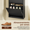 SoBuy FSR204-SCH Zapatero Estrecho con Montaje Horizontal o Vertical