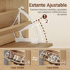 SoBuy FSR212-N Zapatero Estrecho Madera 24cm con cajón y 2 puertas