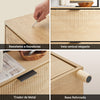 SoBuy FSR213-N Zapatero Estrecho Madera 24cm Diseño nórdico