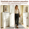 SoBuy FSR215-W Zapatero Entrada Recibidor Diseño Ultra Estrecho 18cm