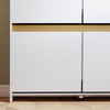 SoBuy FSR225-E-W Mueble Zapatero Estrecho para Recibidor Blanco 103x19x99.5 cm