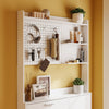 SoBuy FSR232-W Armario Zapatero Estrecho Blanco de 14 cm de Profundidad 83x14x197 cm