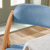 SoBuy FST92-BLx4 Conjunto de 4 cadeiras dobráveis ​​de madeira com assento e encosto