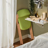 Cadeira dobrável de madeira SoBuy FST92-GR com assento e encosto verde
