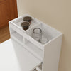 SoBuy FWT115-W Isla de cocina blanca con encimera abatible 65.3x199.5x120 cm