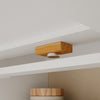 SoBuy FWT115-W Isla de cocina blanca con encimera abatible 65.3x199.5x120 cm
