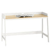SoBuy FWT41-WN Mesa de escritorio con un estante