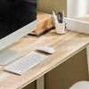 SoBuy FWT41-WN Mesa de escritorio con un estante