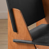 Cadeira de jantar SoBuy HFST03-SCH com encosto cadeira de balanço preta