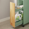 SoBuy NSR14-GR Carrito Auxiliar Multiusos con Ruedas Verde 50x20x79 cm