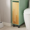 SoBuy NSR14-GR Carrito Auxiliar Multiusos con Ruedas Verde 50x20x79 cm