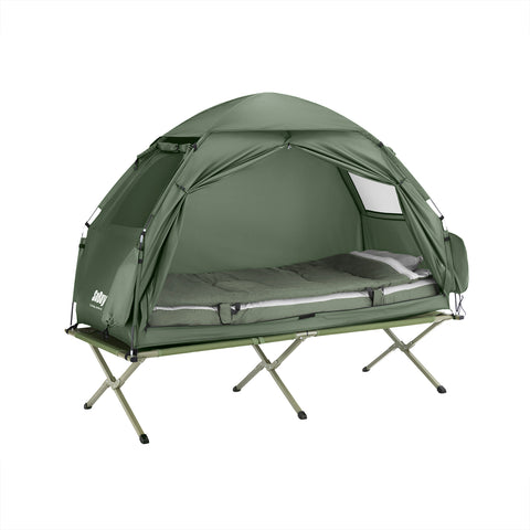 SoBuy OGS32-GR Tienda de campaña Flotante Colchon Inflable para 1 persona