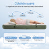 SoBuy OGS32-II-GR-P01 Colchón Hinchable para 1 personas con bomba de pie integrada – 191x76x22cm