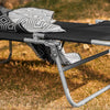 Espreguiçadeira pré-venda-SoBuy OGS48-SCHx2 com encosto reclinável e guarda-sol