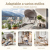 SoBuy OGS62-MI Columpio Jardin Exterior Silla Mecedora Beige