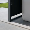 SoBuy OGS63-N Armario modular de exterior para reciclaje con efecto madera 69x80x116 cm