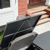 SoBuy OGS64-DG Cubre Cubos de Basura Exterior Doble 240L Gris Oscuro 134x80x116 cm