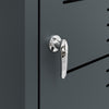 SoBuy OGS64-DG Cubre Cubos de Basura Exterior Doble 240L Gris Oscuro 134x80x116 cm