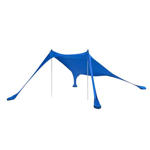 SoBuy OZT01-DB Tienda de Playa Lycra Azul oscuro
