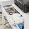 SoBuy FBT106-W Soporte para Impresora de archivador de Oficina en casa