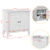 SoBuy FRG202-W 2 portas armário sob-lavanderia branco