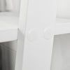 SoBuy FRG32-W Estanterías de pared con 3 estantes blanco