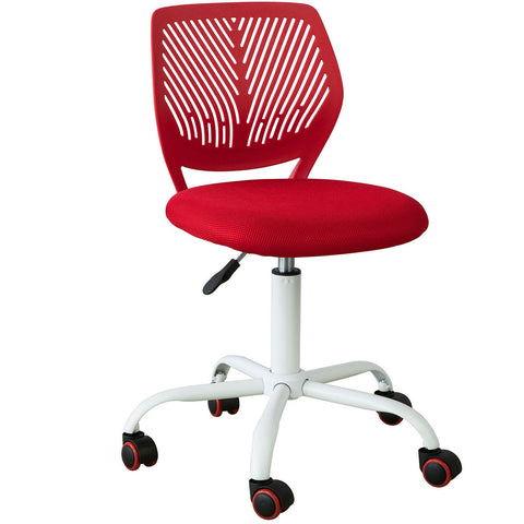 SoBuy FST64-R cadeira de escritório ajustável altura 77-89 cm